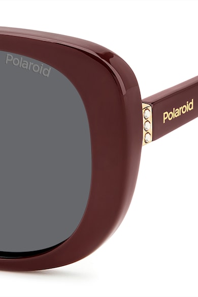 Polaroid Kerek cat-eye napszemüveg polarizált lencsékkel női