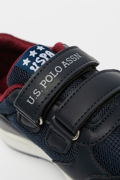 U.S. Polo Assn. Esalte sneaker műbőr részletekkel Fiú