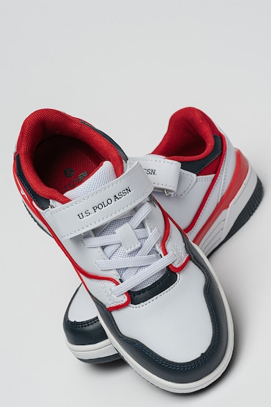 U.S. Polo Assn. Спортни обувки в цветен блок с велкро Момчета