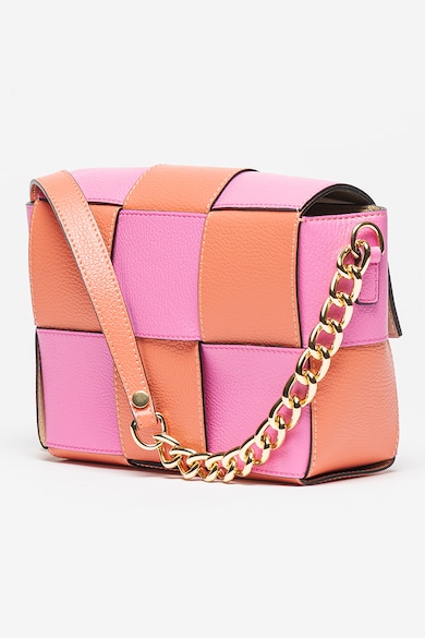 Antonia Moretti Geanta crossbody din piele cu aspect impletit Femei