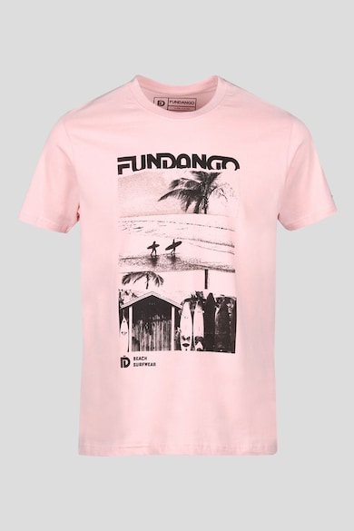 Fundango Памучна тениска с шарка Мъже