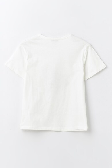 LC WAIKIKI Памучна тениска с овално деколте Жени