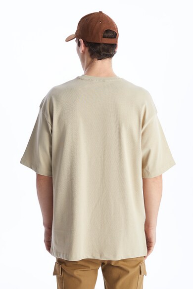 LC WAIKIKI Памучна тениска с овално деколте Мъже