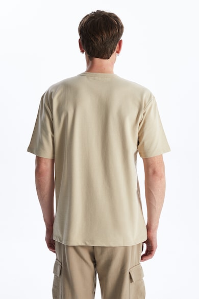 LC WAIKIKI Тениска с памук с овално деколте Мъже