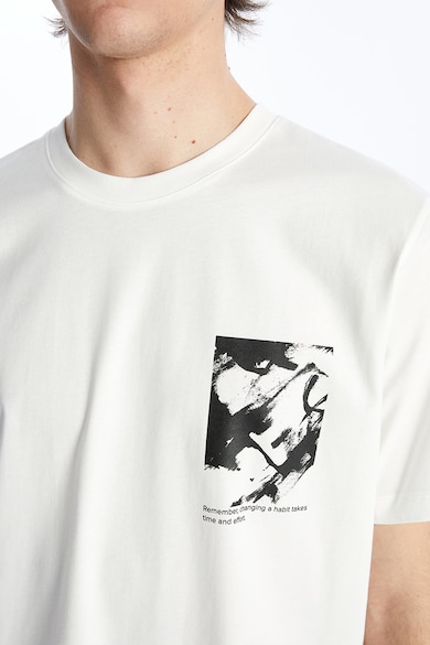 LC WAIKIKI Памучна тениска със свободна кройка Мъже