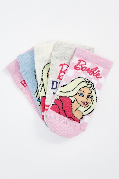 LC WAIKIKI Къси чорапи с десен - 5 чифта Момичета