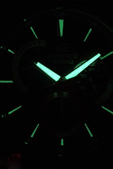 Casio Часовник от неръждаема стомана с хронограф Мъже