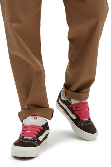 Vans Knu Skool nyersbőr cipő kontrasztos fűzőkkel női