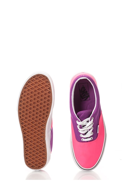 Vans Pantofi sport roz neon cu violet Era,  unisex, 5.5 Femei