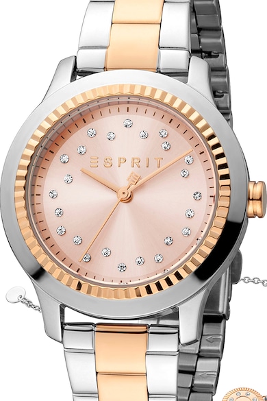 Esprit Часовник с двуцветна верижка Жени