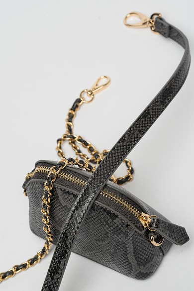 Valentino Bags Keresztpántos műbőr táska kígyóbőr hatású mintával női