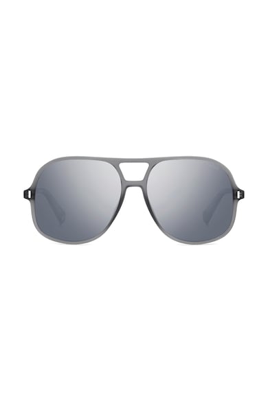 Polaroid Унисекс слънчеви очила Aviator с поляризация и огледални стъкла Мъже
