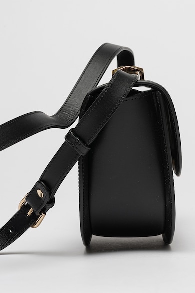 A.P.C. Geanta crossbody din piele cu clapa Genève Femei