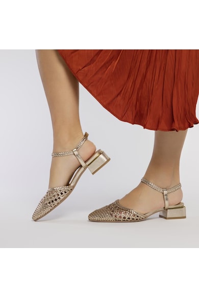 Gioseppo Кожени обувки с перфорации Жени