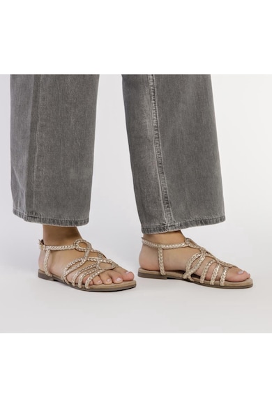 Gioseppo Кожени сандали Yakima със сплетен дизайн Жени