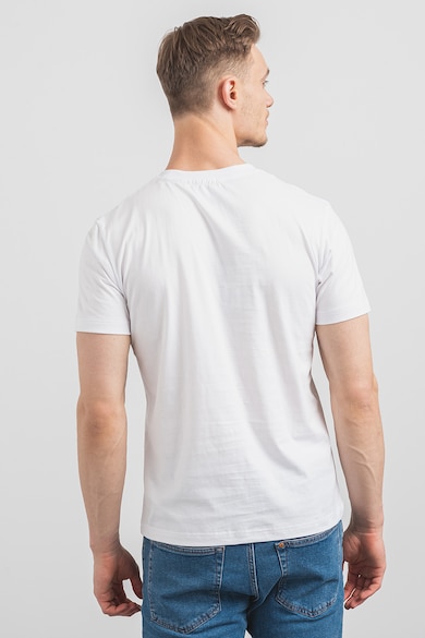 19V69 ITALIA Памучна тениска с овално деколте Мъже