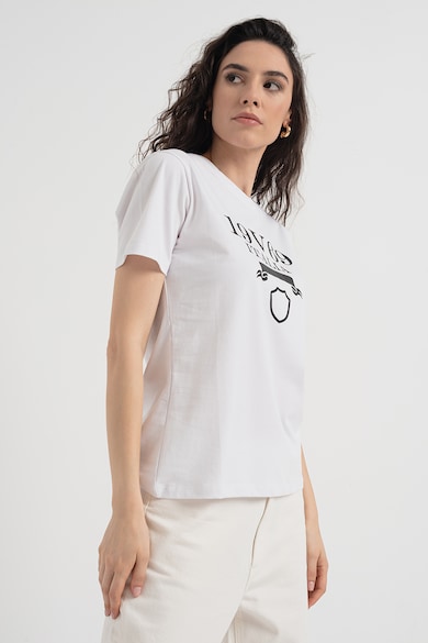 19V69 ITALIA Тениска с памук с лого Жени