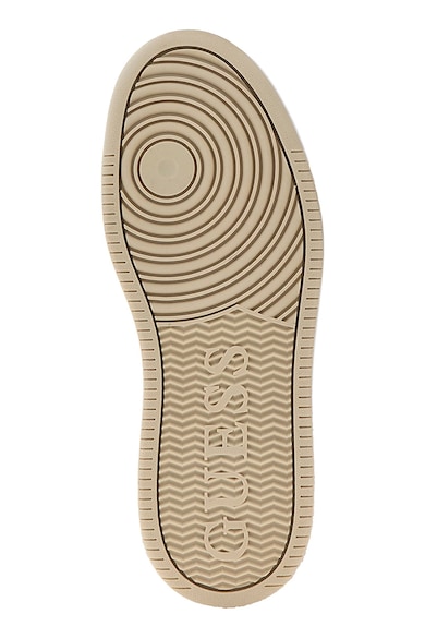 GUESS Pantofi sport din piele ecologica cu talpa flatform si detalii cu model monograma Femei