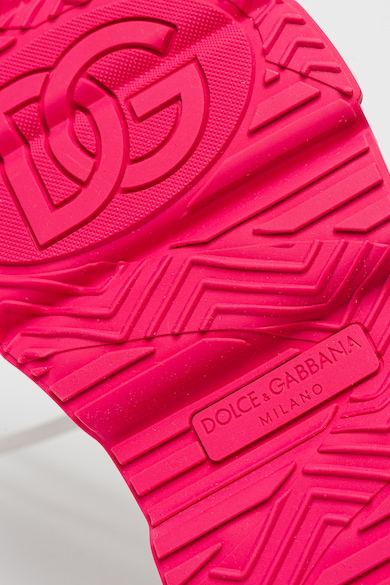 Dolce & Gabbana Vastag talpú sneaker bőrbetétekkel női