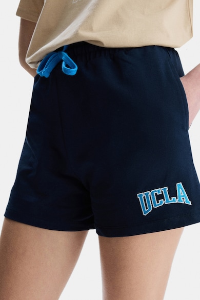 UCLA Rosa rövidnadrág logós részlettel női