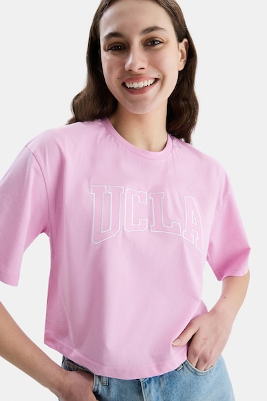 UCLA Къса памучна тениска Helena Жени