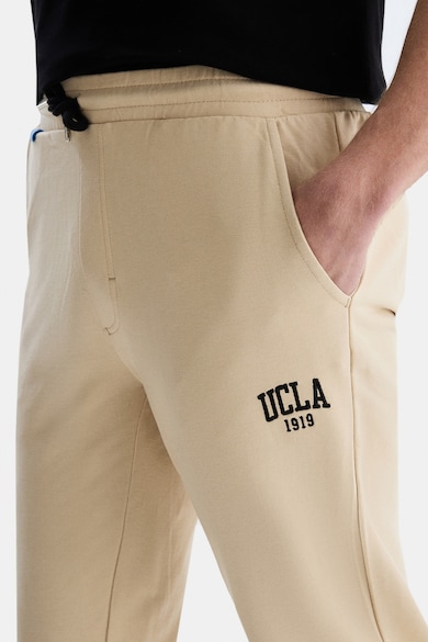 UCLA Pantaloni de trening cu logo si snur Connor Barbati
