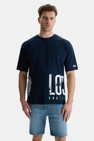 UCLA Памучна тениска Igniso с надпис Мъже