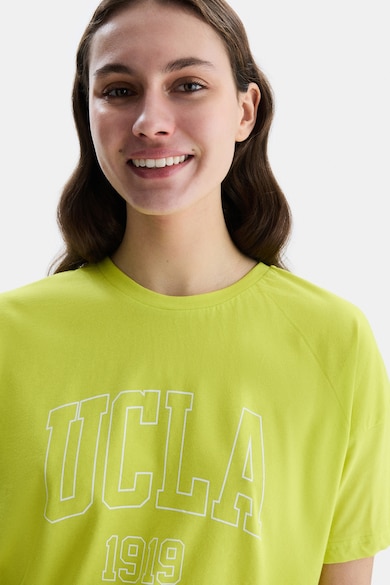 UCLA Tricou cu decolteu la baza gatului Sanchez Femei