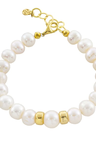 OXETTE Bratara placata cu aur de 18K si decorata cu perle de apa dulce Femei