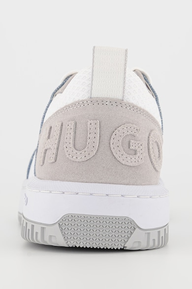 HUGO Sneaker bőrrészletekkel női