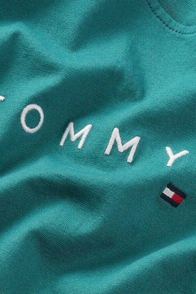 Tommy Jeans Tricou cu decolteu la baza gatului si imprimeu logo Barbati