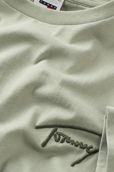 Tommy Jeans Signature kerek nyakú póló férfi