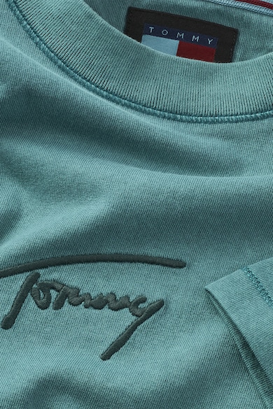 Tommy Jeans Уголемена памучна тениска с лого Мъже
