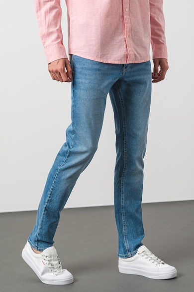 Tommy Jeans Blugi slim fit cu aspect decolorat Scanton Barbati