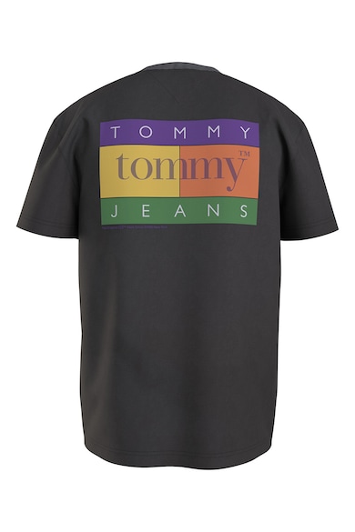 Tommy Jeans Tricou cu decolteu la baza gatului si logo Barbati