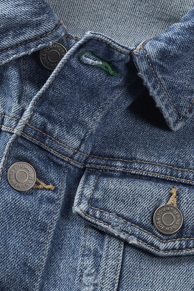 Tommy Jeans Mosott hatású farmerdzseki női