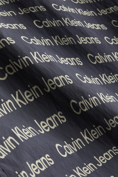 CALVIN KLEIN JEANS V-nyakú ruha logóval női