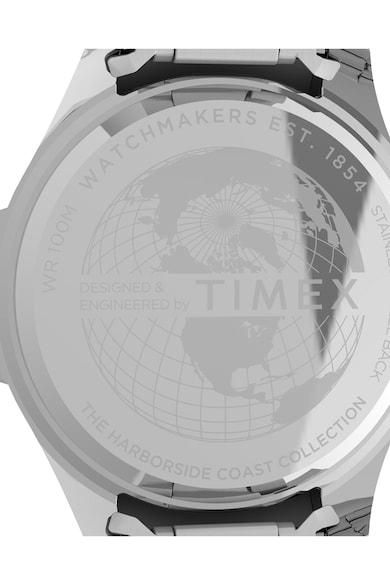 Timex Кварцов часовник Harborside Coast с лого, 43 мм Мъже