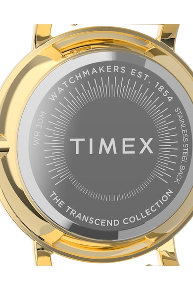 Timex Transcend rozsdamentes acél karóra - 43 mm női