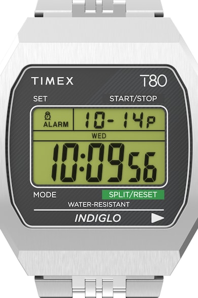 Timex T80 rozsdamentes acélszíjas karóra - 36 mm férfi
