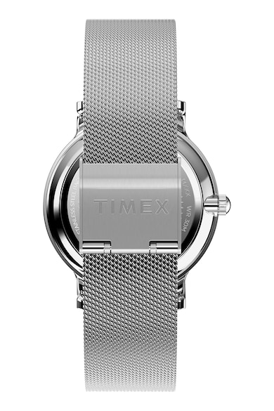 Timex Часовник Transcend с мрежеста верижка - 34 мм Жени