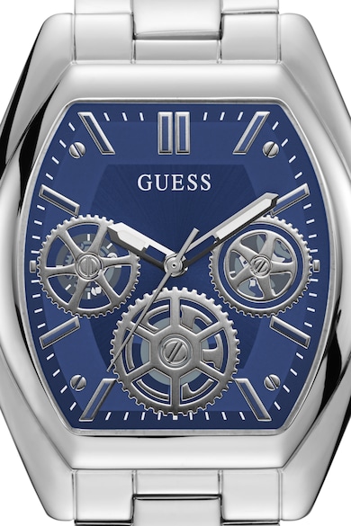 GUESS Часовник от неръждаема стомана с лого Мъже