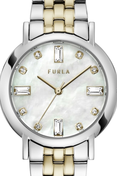 Furla Аналогов часовник Heritage с верижка от неръждаема стомана Жени
