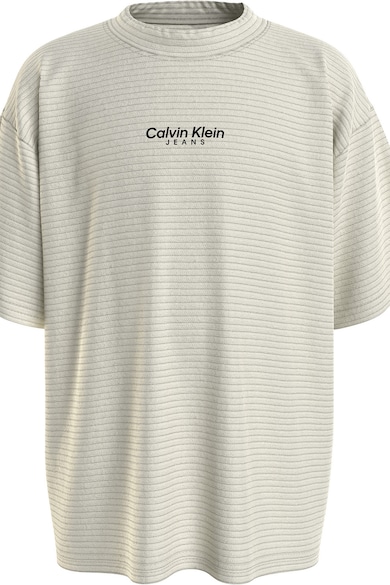 CALVIN KLEIN Раирана тениска с овално деколте Момчета