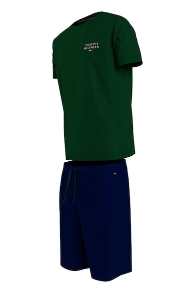 Tommy Hilfiger Памучна пижама с лого Мъже