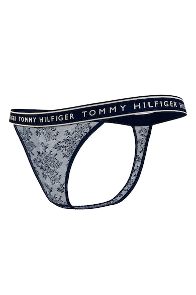 Tommy Hilfiger Дантелена танга с лого Жени