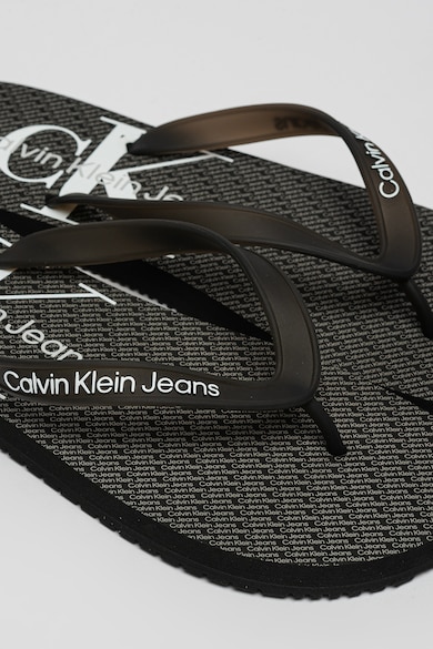 CALVIN KLEIN JEANS Flip-flop papucs logóval férfi