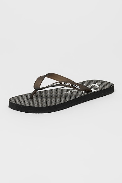 CALVIN KLEIN JEANS Flip-flop papucs logóval férfi