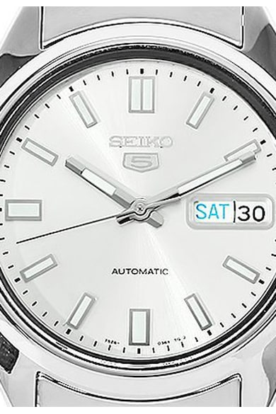 Seiko Сребрист часовник 5 Gent Мъже