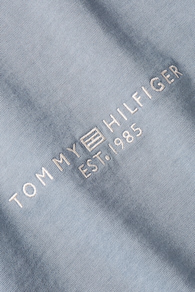 Tommy Hilfiger Crop póló logóhímzéssel női